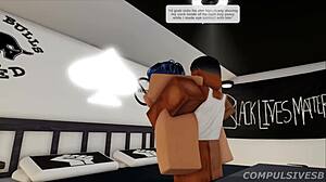 He Has An Awesome Crib Where Shemale Ladyboy Enjoys Assfucking And Anal Sex.