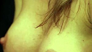 Foxy Honey Devours Jizz Load on Face in Intense Bukkake Facial