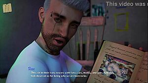 being a dik 303 with big tits in 3d hentai game