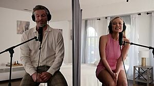 Blake blossom rides mike mancini's cock hard