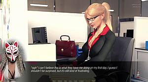 jessica oneils hard news ep 4 in office setting 😏
