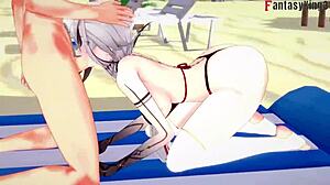 Arlecchino Fucking Bikini Sex on the Beach 2 Genshin Impact Watch Full Fantasyking3