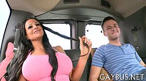 A passionate encounter between two men involving oral pleasure