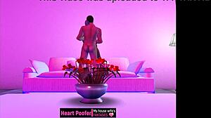 he came home and found his anime waifu ready for some hentai fun