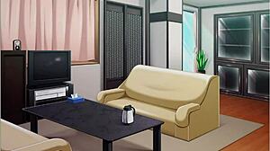 master and servant have sex in anime hentai ep2 with creampies