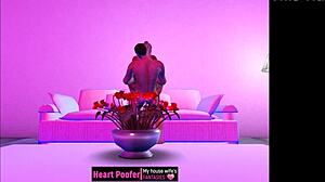 Llega a casa y pilla a su waifu anime lista para follada hentai