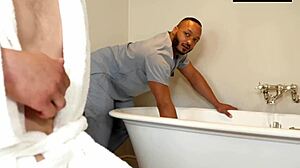 Darron Bluu's Cock Massage In Bath