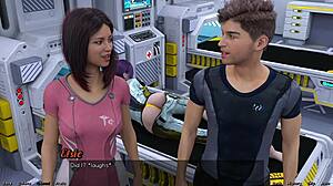 Stranded In Space 42 - Petite 18+ Meets Huge Monster Cock