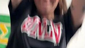 Does this college girl love sucking frat boys' cocks?