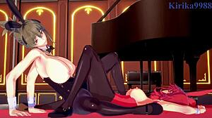 Festenia Muse And Chitose Kisaragi Intense Play
