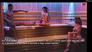 Wife and stepmother with big tits