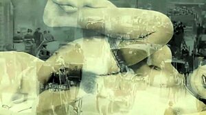 Vintage viktoriánští homosexuálové v erotických starožitných scénách