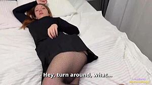 She returned from the party pantyless, so I fucked her hard and gave a facial.