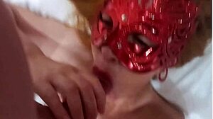 Several Cumshots On My Redhead Slut's Shaved Pussy In Doggy