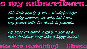 Sims 4 parody features wonderful fucking life with big tits and asses in christmas interracial scenes