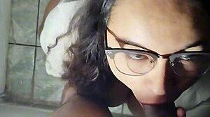 i fuck her face and cum on it