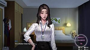 secret pie revealed in anime game hentai adventure