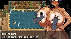 Tanned Girl Natsuki Hentai Game Ep 27 Gangbang In Public Bath With Squirting