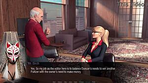 jessica oneils hard news ep 4 in office setting 😏