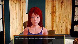 In my new family episode 507, the brunette teen with small tits explores intimate moments with detailed scenes