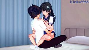 Ruiko Saten and Misaki Shokuhou Have Intense Sex with Toma Kamijo in Railgun Hentai.