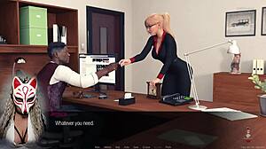 jessica oneils hard news ep 4 in office setting 😏