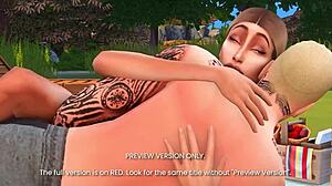 Sunbathing 3D Hentai Snapshot