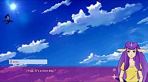 Ninnin days part 10 finale features brunette asian hentai girl with big tits in sexy scenes