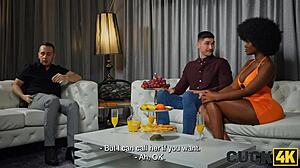 Cuck4k Swap Disaster - Cheating Wife’s First Interracial Encounter with Big Black Ass