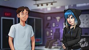 in summertime saga 121, the characters get into some erotic hentai adventures