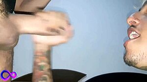 Emotional blowjob from naughty guy with forked tongue, Ander Hard aka Kildrian