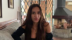 Busty Skinny 18yo Brazilian Teen's Pov Blowjob Casting