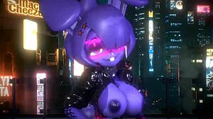 Bonnie from FNF performs Bonfie K-pop Queencard dance