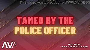 Police Officer Chastity Cage Training