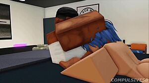 He Has An Awesome Crib Where Shemale Ladyboy Enjoys Assfucking And Anal Sex.