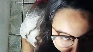 i fuck her face and cum on it