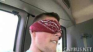 A passionate encounter between two men involving oral pleasure