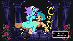 Flip Witch Pixel Hentai Game Ep 10 Femdom Ghost Riding With Creampie