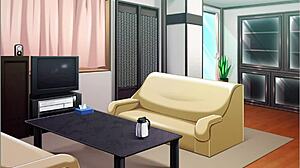 master and servant have sex in anime hentai ep2 with creampies