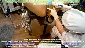 Damn! Channy Crossfire's Humiliating Gyno Exam With Doctor Tampa!