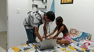 Aku tak boleh bayar kau… nak kongkek aku je untuk seks keras? Cerita penuh! 😈