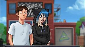 in summertime saga 121, the characters get into some erotic hentai adventures