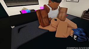 He Has An Awesome Crib Where Shemale Ladyboy Enjoys Assfucking And Anal Sex.