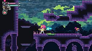 Flip Witch Pixel Hentai Game Ep 10 Femdom Ghost Riding With Creampie