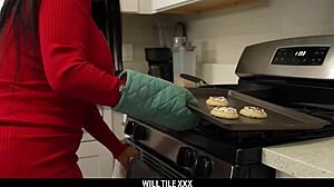 Wow, big ass milf rides black cock after hot blowjob in bedroom! 🔥