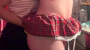 Hell yeah, stepsister rims stepbrother hard!