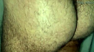 In The Bearded Guy's Bathroom, The Strong Man Receives A Twink To Handle His Heavy Cock