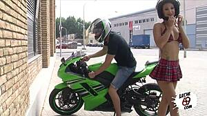 Holiday Casting with Spanish Babe's Big Ass Exposed