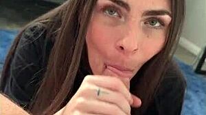 Does this college girl love sucking frat boys' cocks?