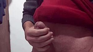 Hey, I’m jerking off with clothes on right now.